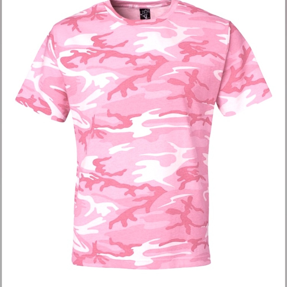 Pink Camo Dryfit Tshirt